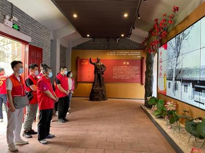 佛山市農(nóng)檢中心黨支部開展學黨史和“百里芳華”鄉(xiāng)村振興示范帶建設調(diào)研活動