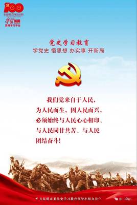 黨史學(xué)習(xí)教育宣傳海報(bào)