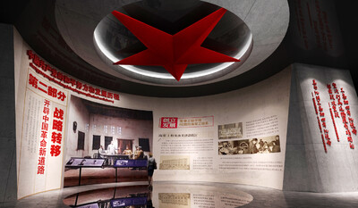五角星模型場景,紅色文化,反腐倡廉教育展廳,黨史文化主題墻,軍事展廳,軍隊(duì)軍史館,革命抗戰(zhàn)博物館,紀(jì)
